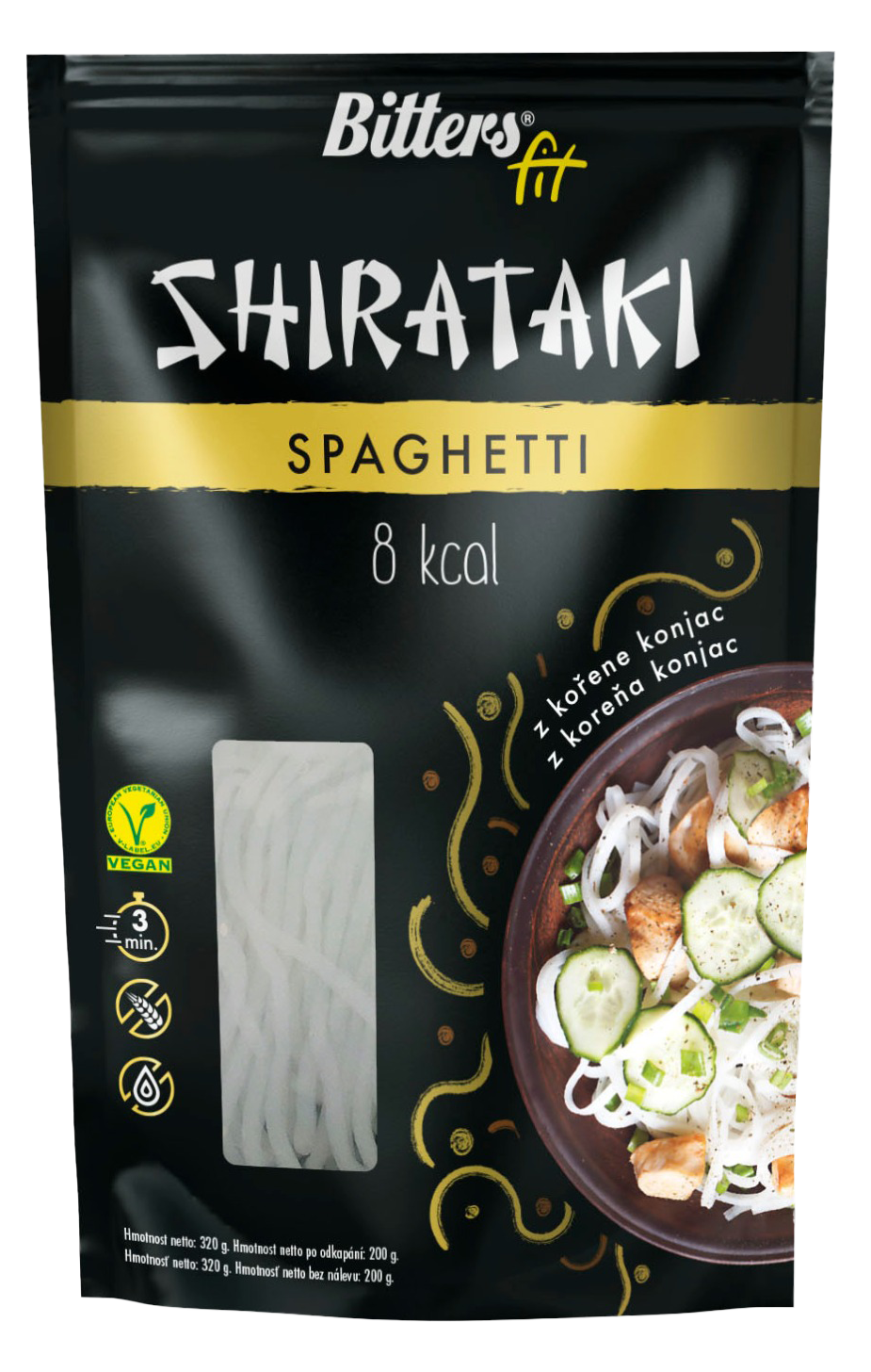 Shirataki spaguetti